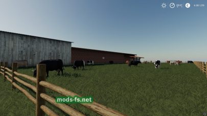 Мод коровника в FS 19