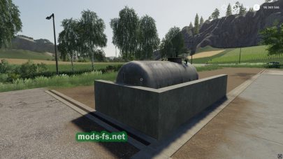 Мод Tank Station для FS 19