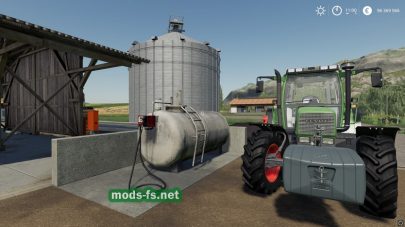 Мод на цистерну с топливом в FS 19