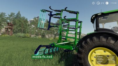 Широкий культиватор для Farming Simulator 2019