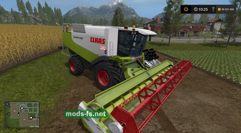 Мод пак на Claas Lexion 600 Full для Farming Simulator 2017 Mods 6623