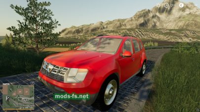 Скриншот мода «Dacia Duster»