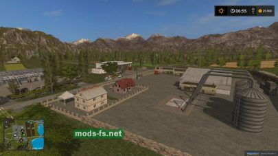 Большая карта для лесозаготовки в FS 17