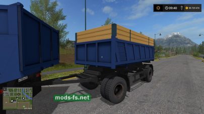 КамАЗ-55111 с прицепом в FS 17