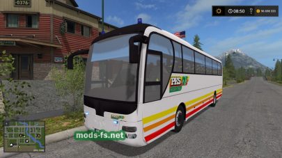 Автобус MAN в игре FS 17