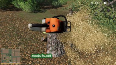 Мод на бензопилу для Farming Simulator 2019