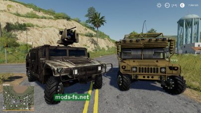 Мод на автомобиль Humvee Tactical