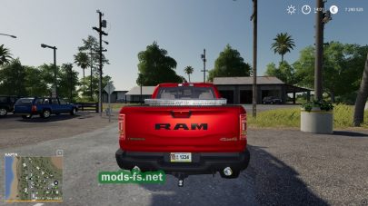 Авто Dodge Ram в игре FS 19