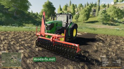 mod Expom Terra I Front Cultivator