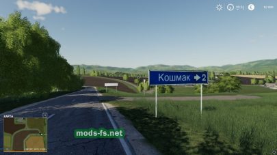 Украинские села в игре Farming Simulator 2019