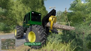 Мод на John Deere Skidder