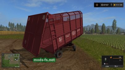 Прицеп для соломы в FS 17