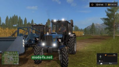 МТЗ 82.1 в игре Farming Simulator 2017