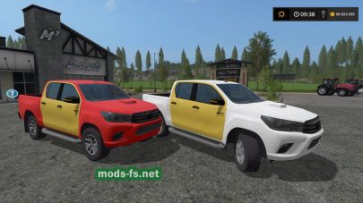 Toyota Hilux (MR) для Farming Simulator 2017