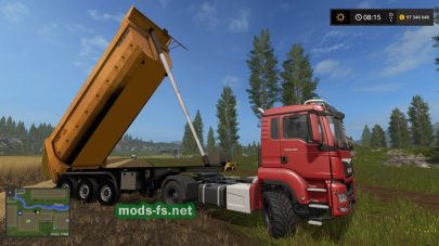 Прицеп Trailer HDR670 в игре FS 17