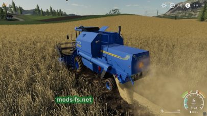 Bizon Rekord Z058 для Farming Simulator 2019