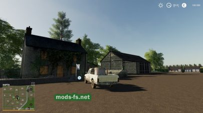 Карта где много полей в Farming Simulator 2019