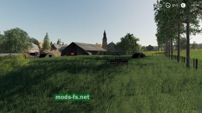 Красивая карта для игры Farming Simulator 2019