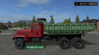 КРАЗ-256 для Farming Simulator 2017