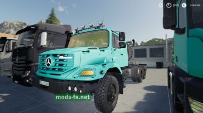 Скриншот мода «Mercedes Trucks»