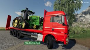 MAN "Porte Engins" для Farming Simulator 2019