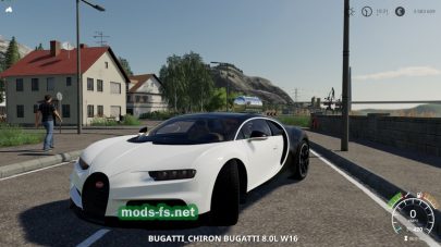 Скриншот мода «Bugatti Chiron Sport»