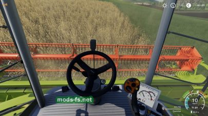 Claas Lexion в игре Farming Simulator 2019