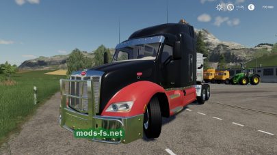 Peterbilt 579 для игры Farming Simulator 2019