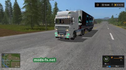 DAF XF105 mod FS 2017