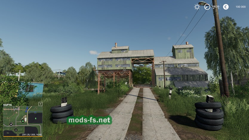 Мод карта рассвет для farming simulator 2019