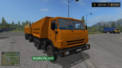 КамАЗ-55111 для игры Farming Simulator 2017