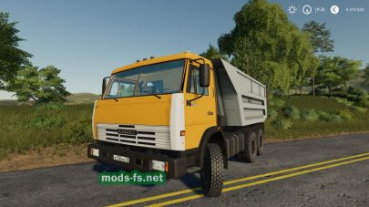 КамАЗ-55111 «Совок» для Farming Simulator 2019