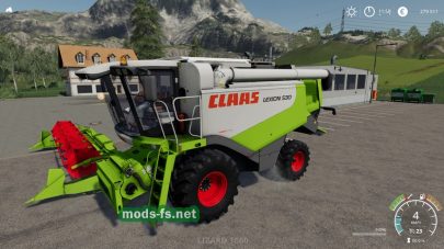 Claas Lexion 530 для Farming Simulator 2019