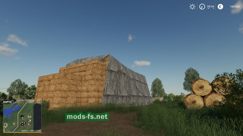 Мод карта рассвет для farming simulator 2019