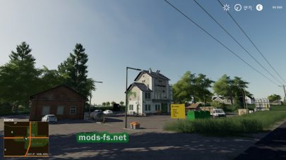 Мод на карту «Clover Creak With Buy-Able Town For Mowing»