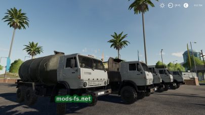 Мод на грузовик КамАЗ-4310