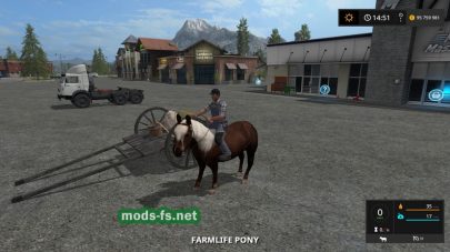 Повозка для Farming Simulator 2017