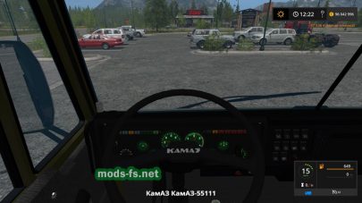 КамАЗ-55111 для Farming Simulator 2017