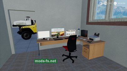 Large Garage для Farming Simulator 2019