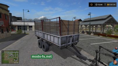 Мод на старый прицеп для FS 17