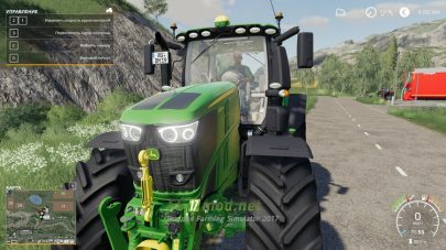 John Deere 6R для Farming Simulator 2019