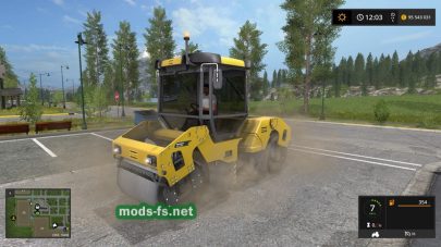 Dynapac CC2200 в Farming Simulator 2017