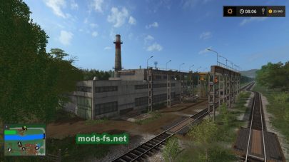 Старый завод из СССР в игре FS 17