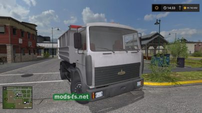 Мод на грузовик МАЗ-5551