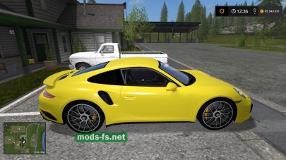 Скриншот мода «Porsche 911 Turbo 2018 Future»
