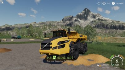 Volvo A40G для Farming Simulator 2019