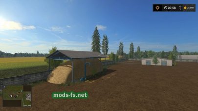 Хранилище для сена в игре FS 17