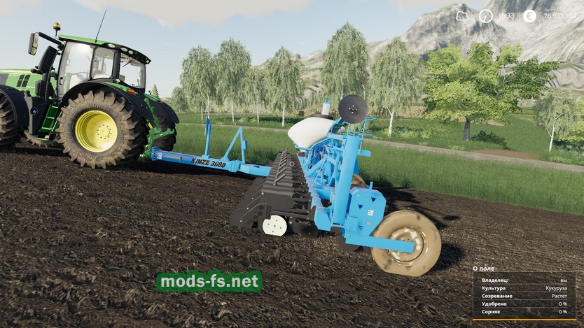 Kinze 3600 12 Row Planter для Farming Simulator 2019.