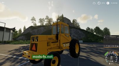 Погрузчик MF З56 Loader в игре Farming Simulator 2019
