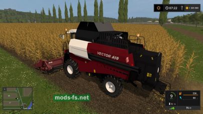 Ростсельмаш Вектор 410М для Farming Simulator 2017